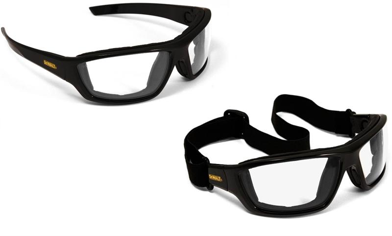 DeWalt Safety Goggles Glasses Converter Clear Anti-Fog Lens DPG83-11